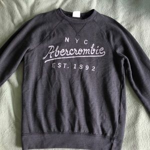 Grey abercrombie sweater